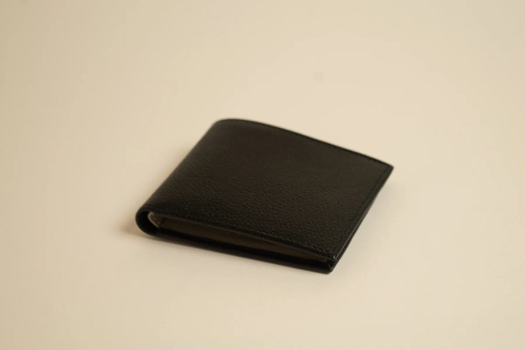Stockman Leather Wallet - Grey