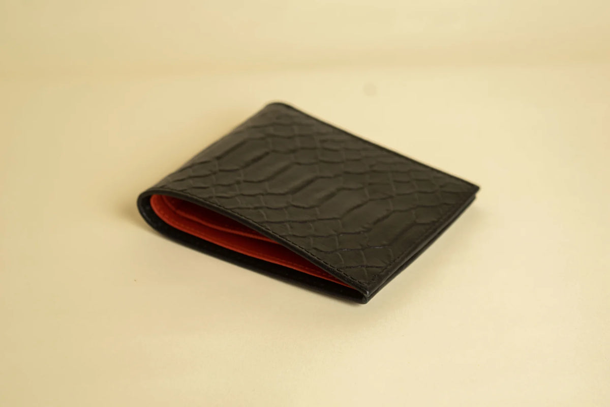 Stockman Leather Wallet - Red
