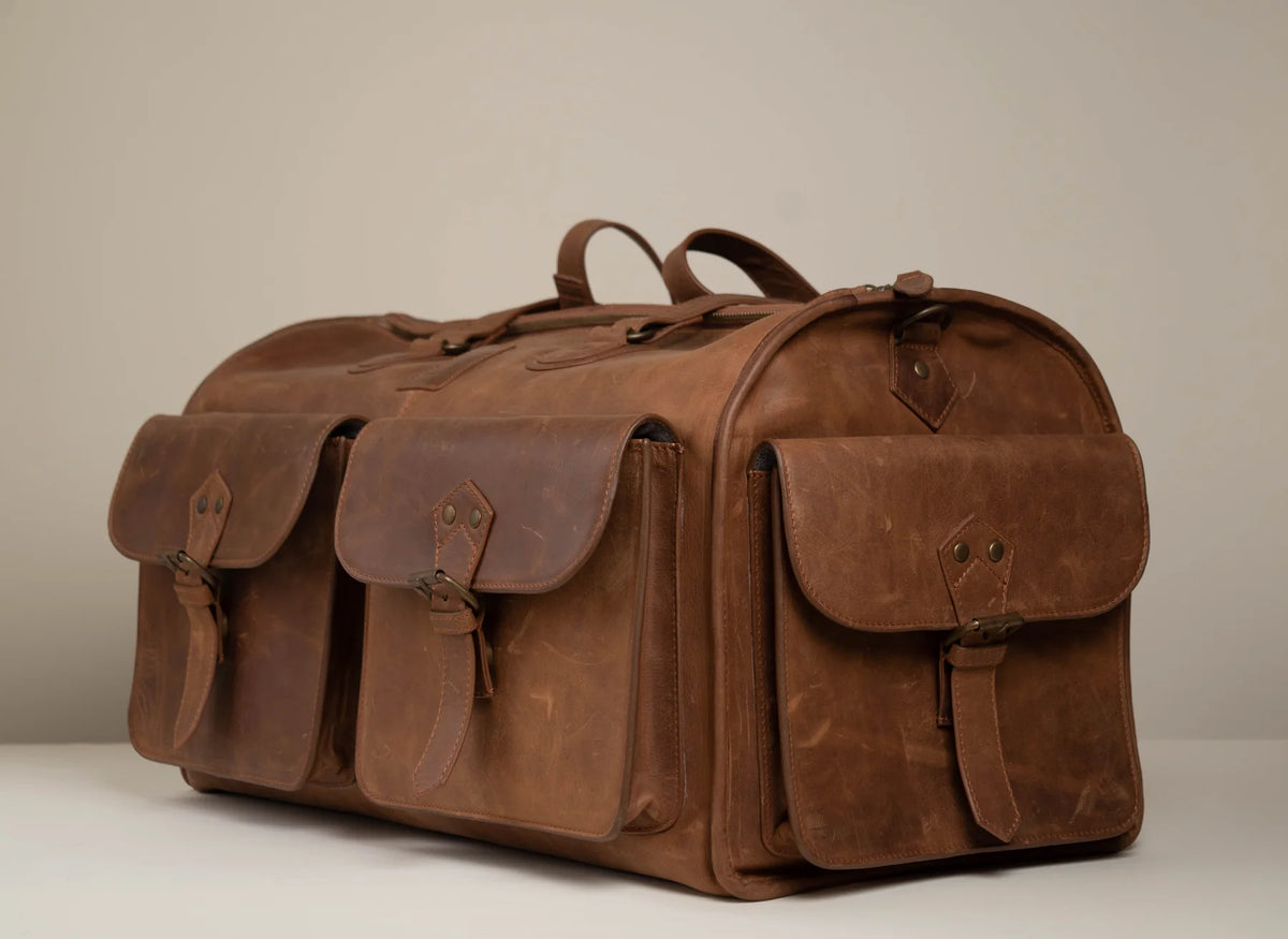 Prairie Leather Overnight Bag