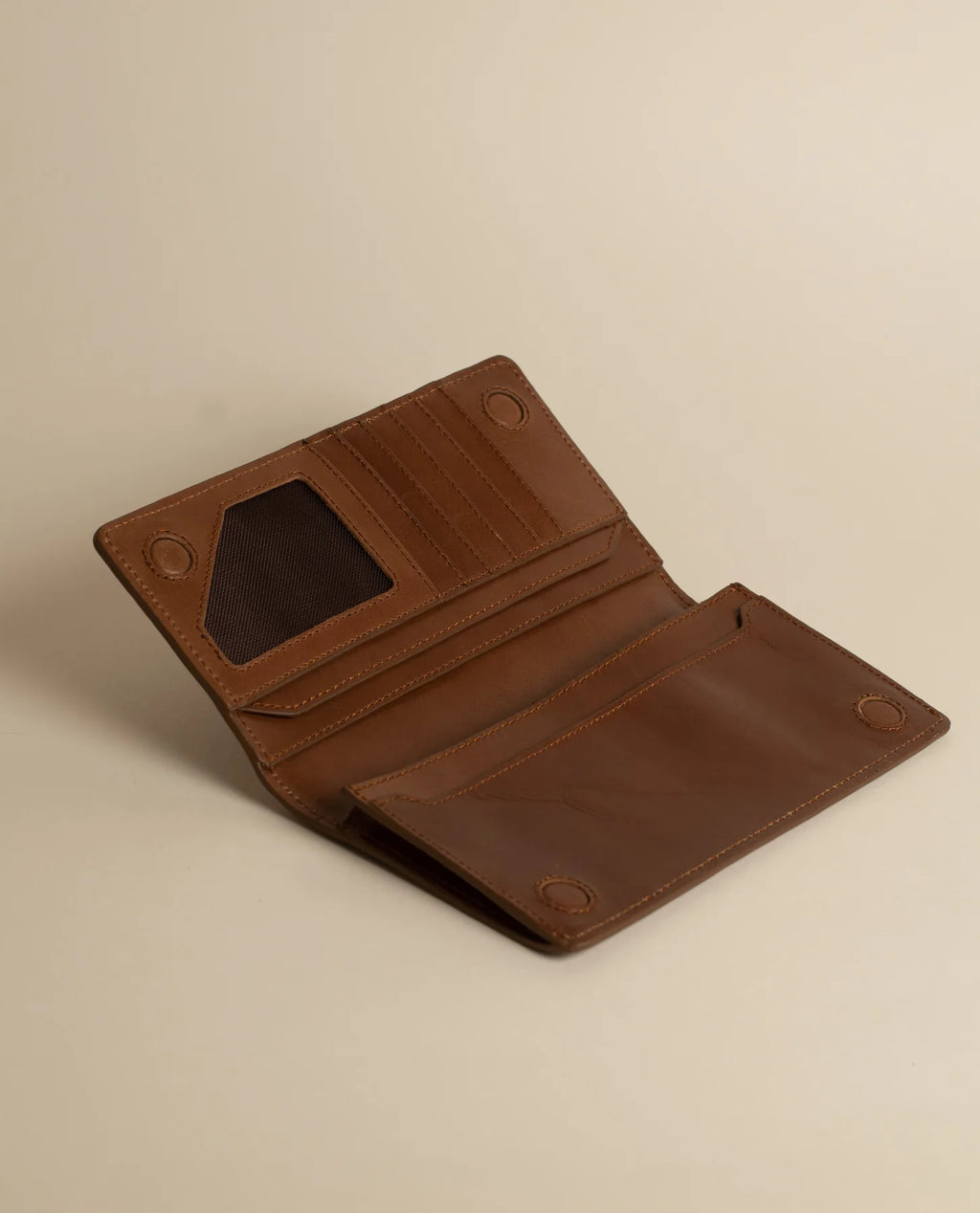 Foreman Long Wallet - Burnished Tan