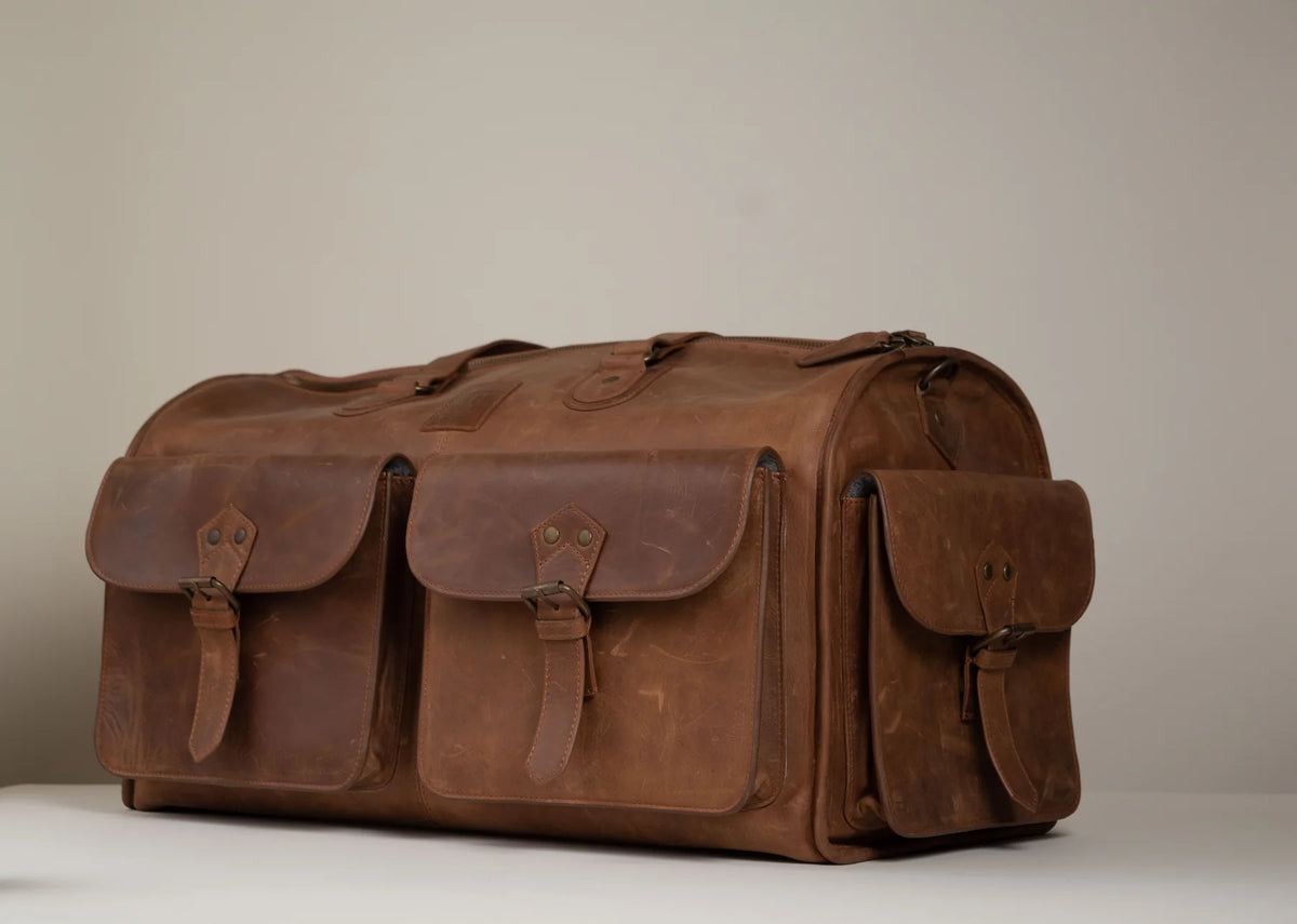 Prairie Leather Overnight Bag
