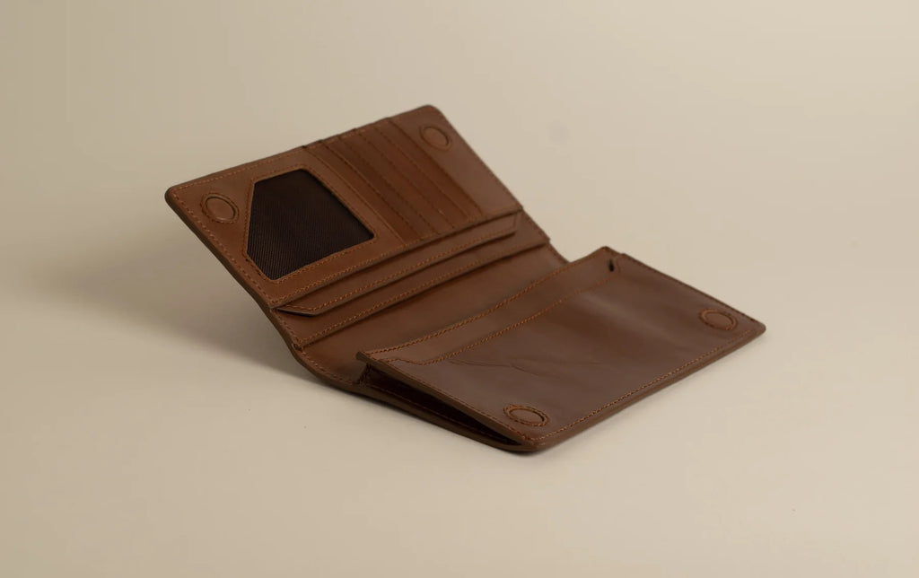 Foreman Long Wallet - Burnished Tan