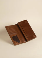 Foreman Long Wallet - Burnished Tan