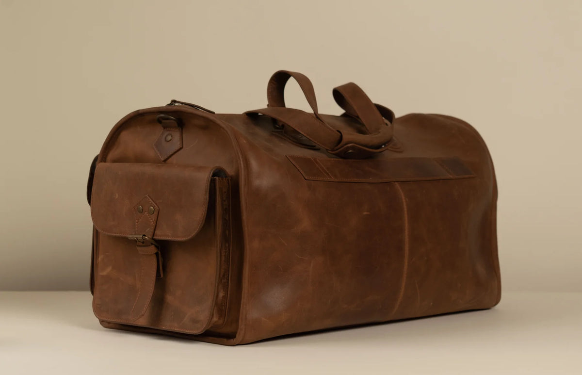Prairie Leather Overnight Bag