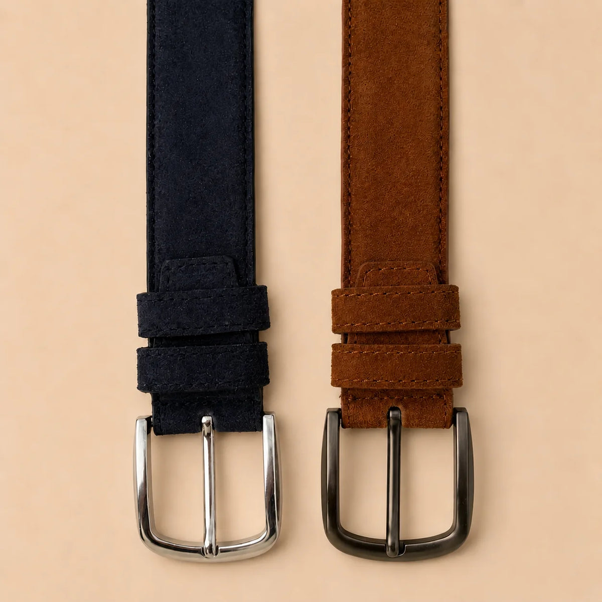 Cinch Suede Belt - Midnight