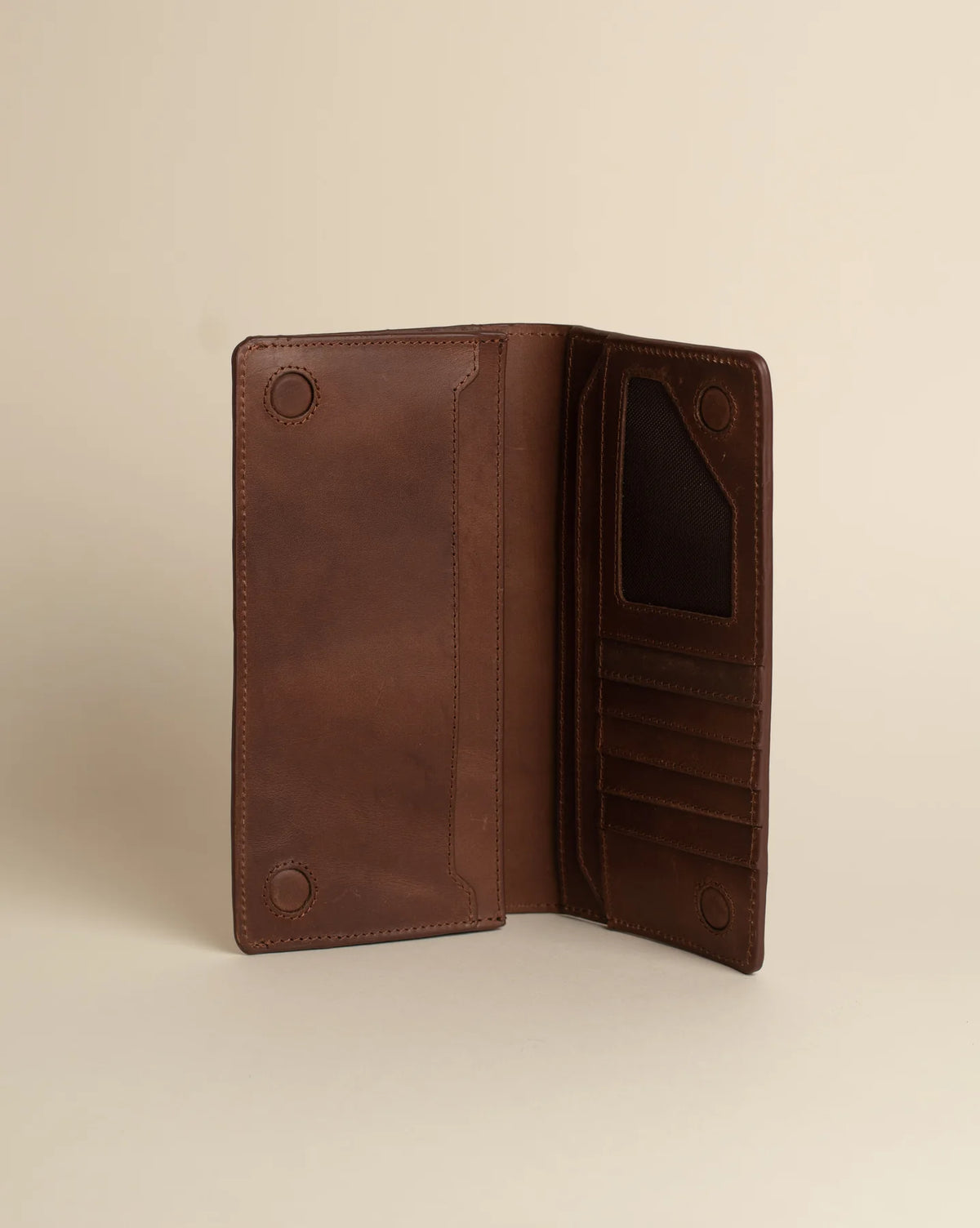 Foreman Long Wallet - Burnished Tan