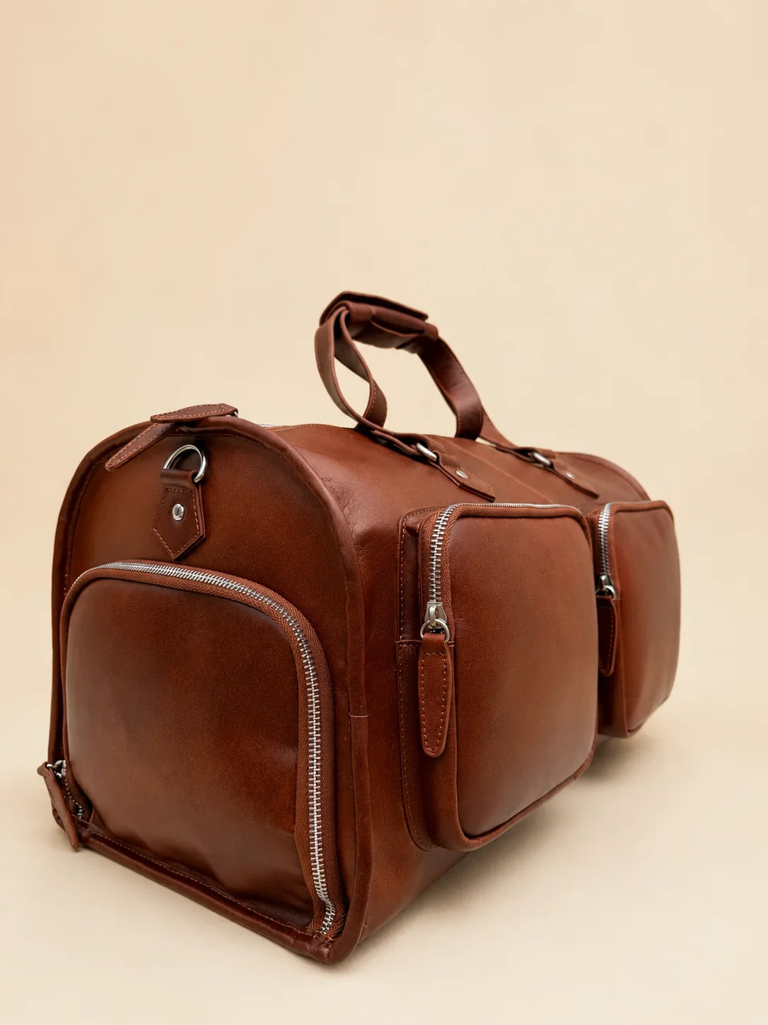 Trailhead Leather Holdall