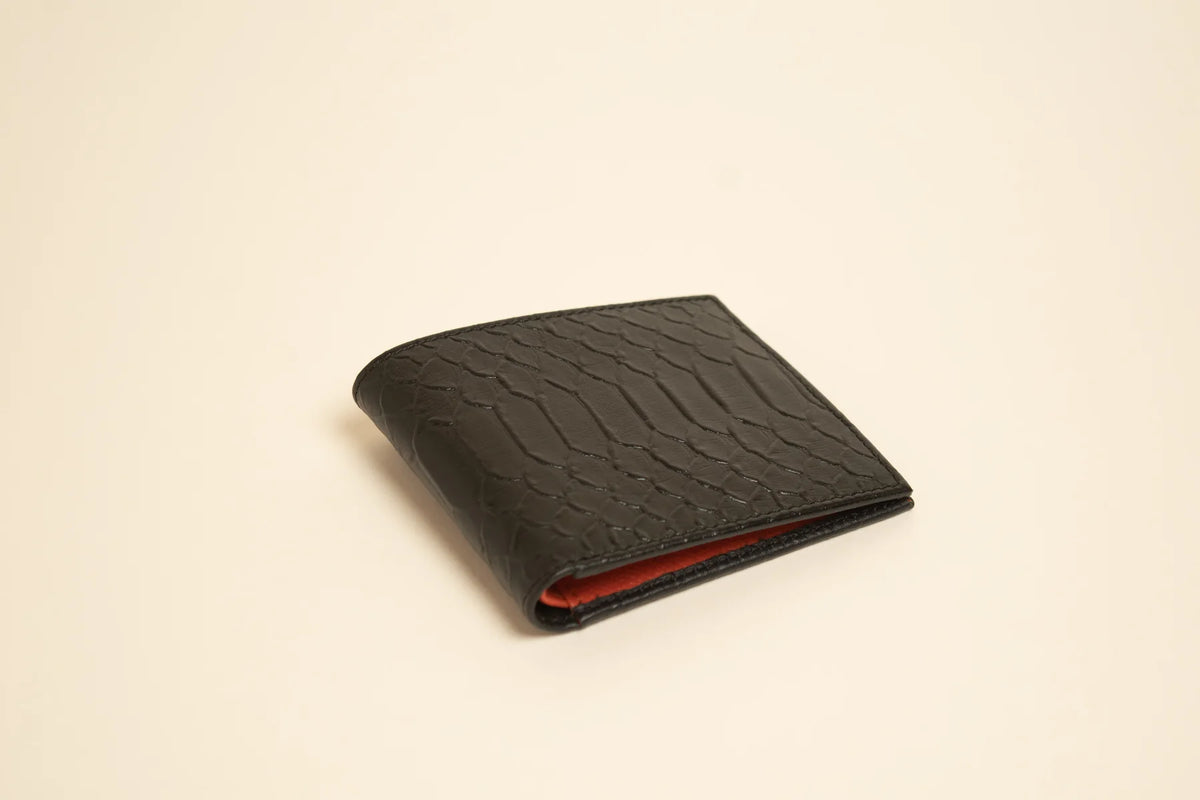 Stockman Leather Wallet - Red
