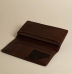 Foreman Long Wallet - Mahogany