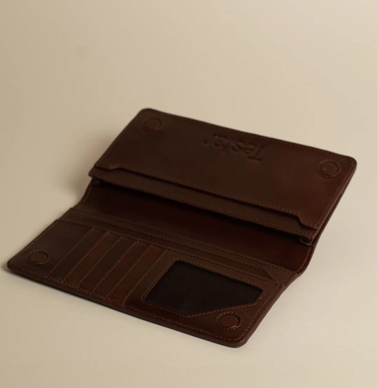 Foreman Long Wallet - Mahogany