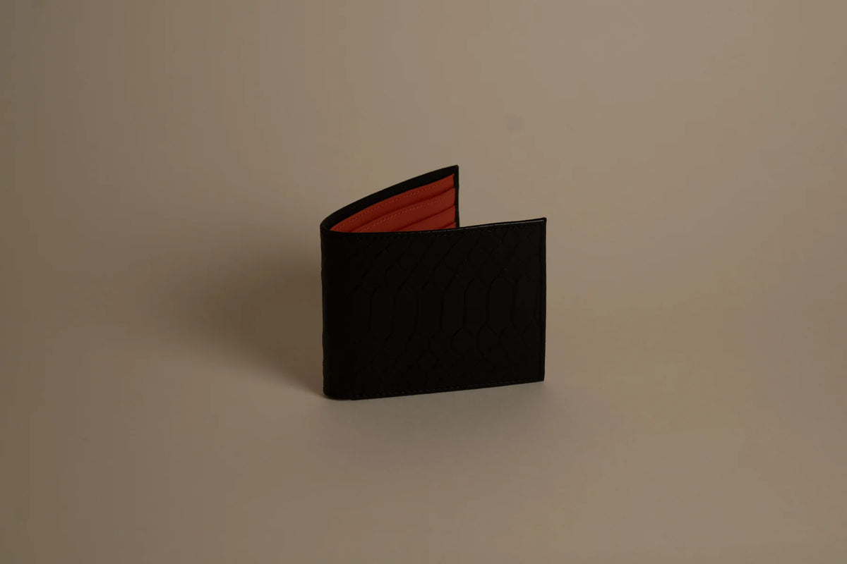 Stockman Leather Wallet - Red