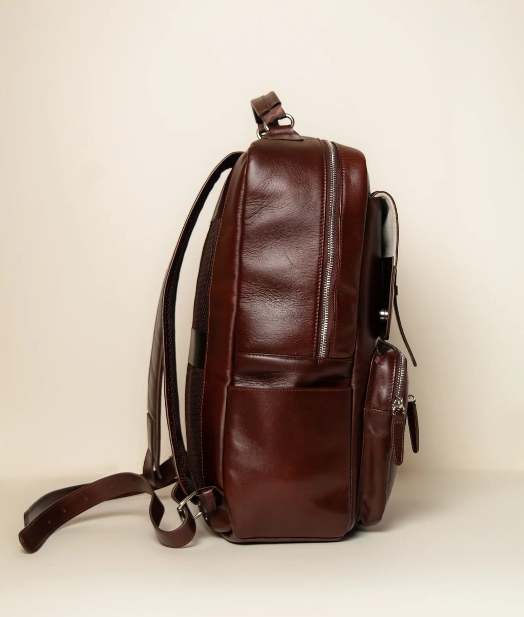 Ridgeback Leather Pack - Mahogany