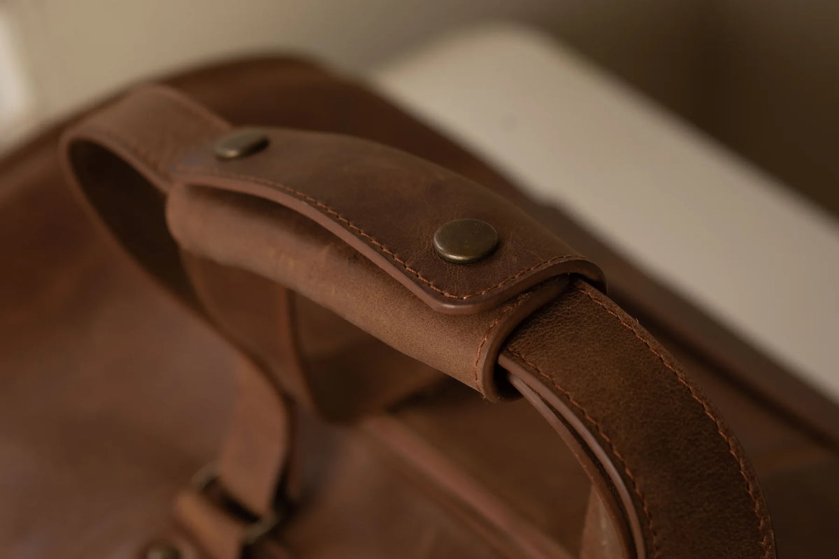 Prairie Leather Overnight Bag