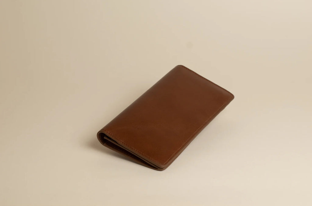 Foreman Long Wallet - Burnished Tan