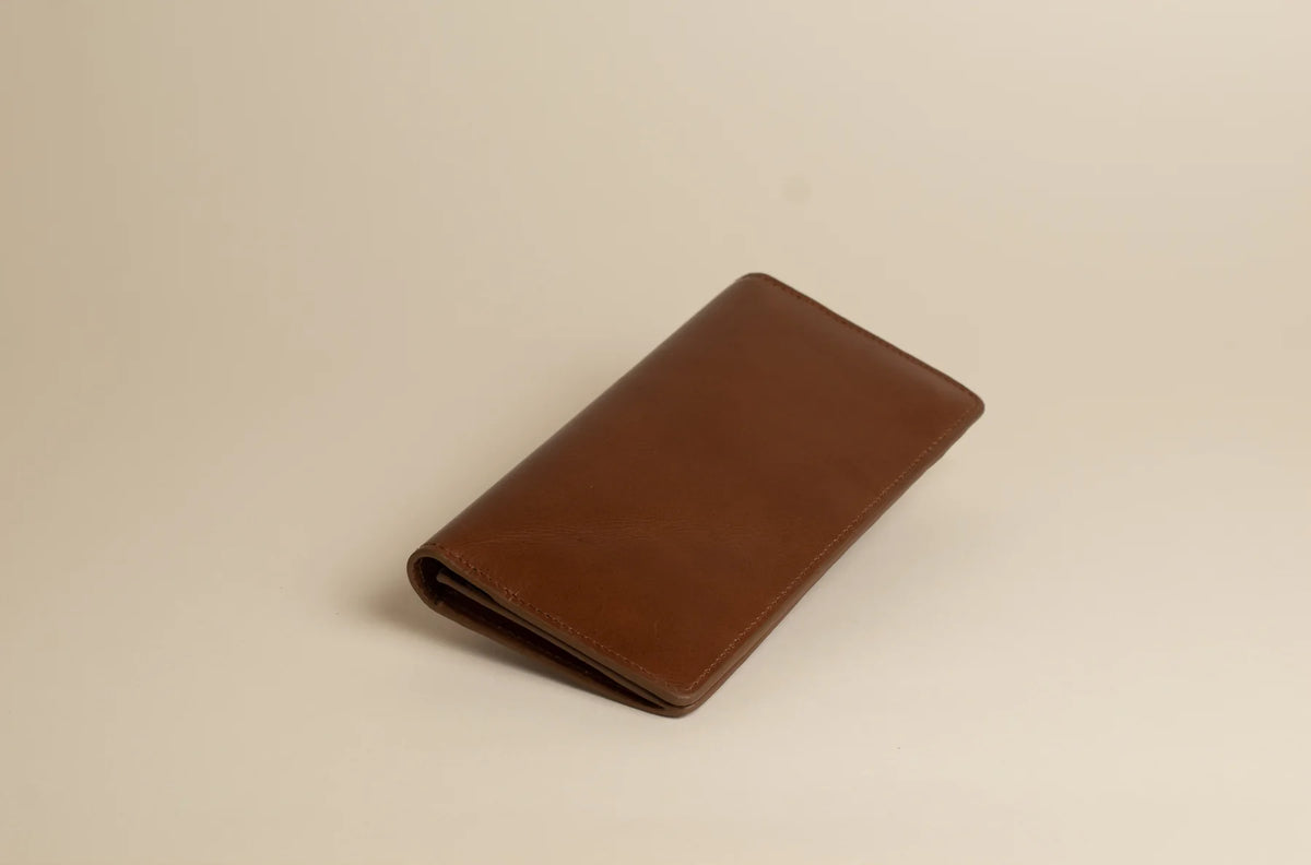 Foreman Long Wallet - Burnished Tan