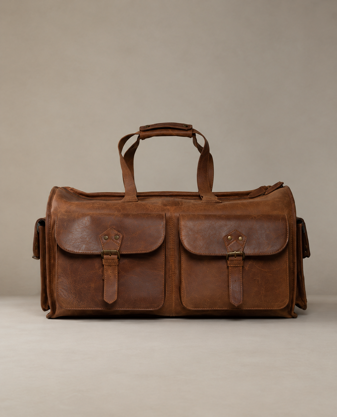 Prairie Leather Overnight Bag