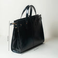 Wrangler Leather Tote - Noir