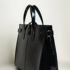 Wrangler Leather Tote - Noir
