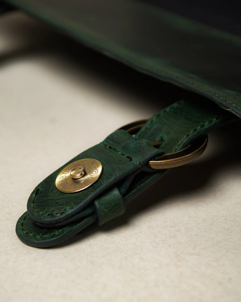 Dispatch Leather Satchel - Jade