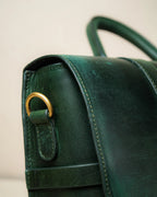Dispatch Leather Satchel - Jade