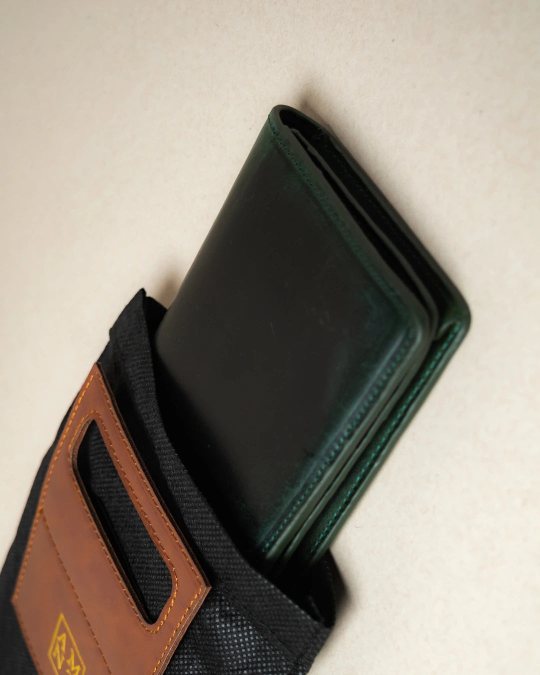Foreman Long Leather Wallet - Jade
